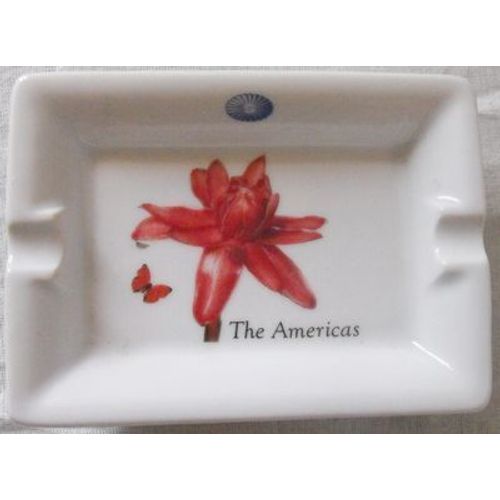 Cendrier The Americas Porcelaine Pillivuyt