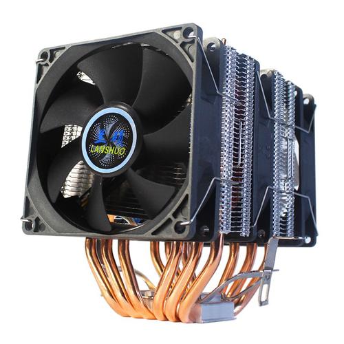 Refroidisseur de processeur pour AMD/Intel, Ventilateur de 80 mm