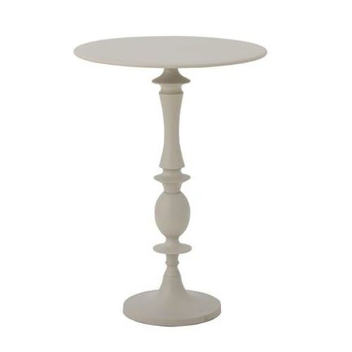 Bloomingville - Guéridon Classique Aluminium Bloomingville Annan - Gris