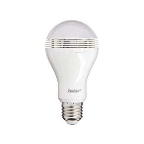 Xanlite - Xanlite - Ampoule Led Sonolux A65, Culot E27, 6,8w Cons. (28w Eq.), Haut Parleur Bluetooth - Se300spr - Blanc
