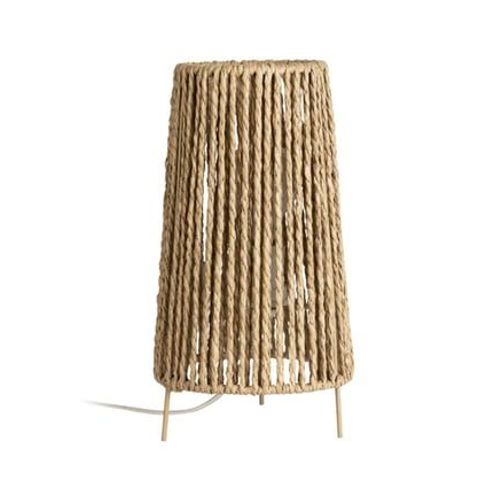 Xanlite - Mathias - Lampe À Poser Kaoly, Compatible Culot E14, 40w - Lapkaoly - Marron