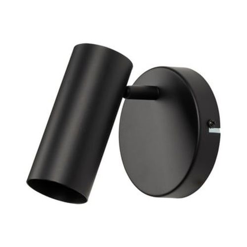 Xanlite - Mathias - Applique Verso En Métal Noir, Compatible Culot Gu10, 7w - Ssverson - Noir