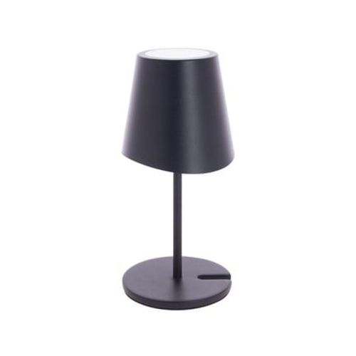 Xanlite - Lampe À Poser Led Ip44, 250 Lumens, Rechargeable Usb-C, 38cm, Cct & Dimmable, Noir - Lpm38nd