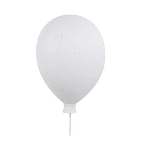 Xanlite - Mathias - Applique Ballon En Céramique Blanc, Compatible Culot E14, 25w - Apballon - Blanc