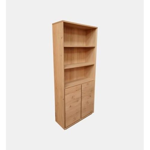 Camif - Bibliothèque Bois 2 Portes Albin - Marron