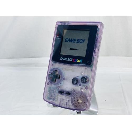 Game Boy Color Clear Purple Cgb-001