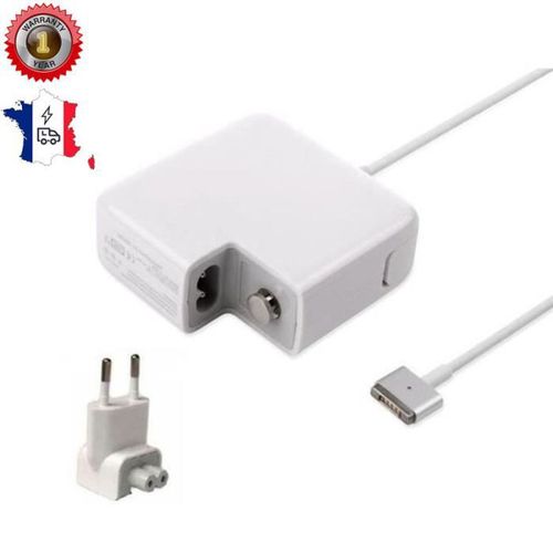 Chargeur pour MacBook Air Magsafe2 | Compatible avec Macbook Air 11" et 13" | T-Tip - 45W