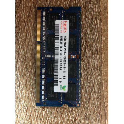 HYNIX Original 4 GB 204 pin DDR3-2Rx8 SO-DIMM (PC3-10600S) HMT351S6EFR8C-H9 N0 AA - Hynix