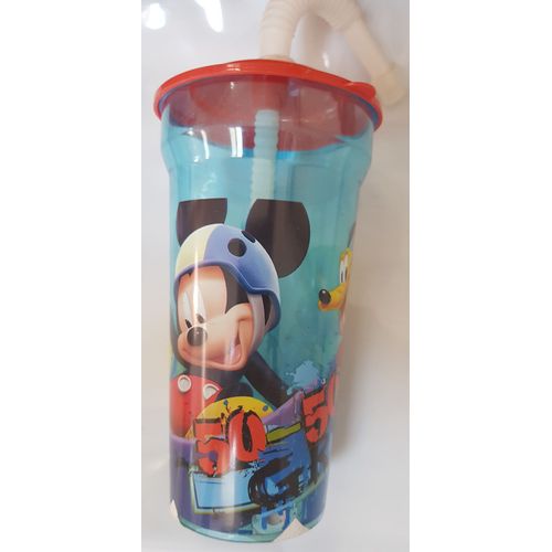 Gobelet Avec Paille Réutilisable / 400 Ml Mickey Disney