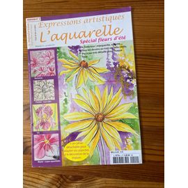 Magazine Aquarelle Spécial Fleurs D'été