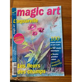 Magazine Aquarelle Spécial Fleurs Des Champs
