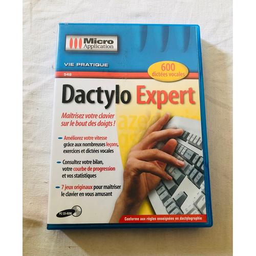 Dactylo Expert, Cd-Rom Pour Pc