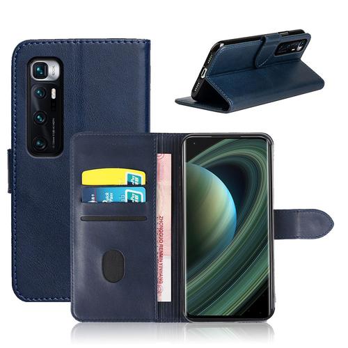 Coque Xiaomi Mi 10 Ultra,Etui Pour Xiaomi Mi 10 Ultra,Etui Pour Telephone A Rabat Xiaomi Mi 10 Ultra,Convient A La Coque Xiaomi Mi 10 Ultra,Bleu