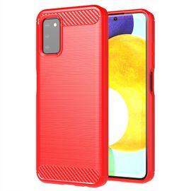 Coque Samsung Galaxy A03s,Etui Pour Samsung Galaxy A03s,Etui En Silicone Pour Samsung Galaxy A03s,Convient A La Coque Samsung Galaxy A03s,Rouge