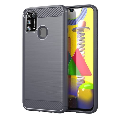 Coque Samsung Galaxy M31,Etui Pour Samsung Galaxy M31,Etui En Silicone Pour Samsung Galaxy M31,Convient A La Coque Samsung Galaxy M31,Gris