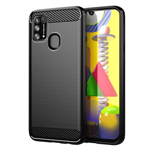 Coque Samsung Galaxy M31,Etui Pour Samsung Galaxy M31,Etui En Silicone Pour Samsung Galaxy M31,Convient A La Coque Samsung Galaxy M31,Noir
