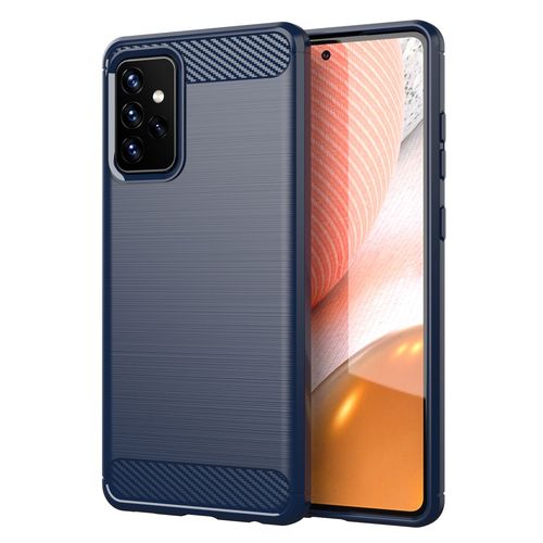 Coque Samsung Galaxy A72 5g,Etui Pour Samsung Galaxy A72 5g,Etui En Silicone Pour Samsung Galaxy A72 5g,Convient A La Coque Samsung Galaxy A72 5g,Bleu