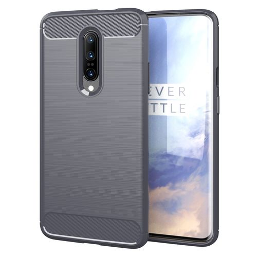 Coque Oneplus 7 Pro,Etui Pour Oneplus 7 Pro,Etui En Silicone Pour Oneplus 7 Pro,Convient A La Coque Oneplus 7 Pro,Gris