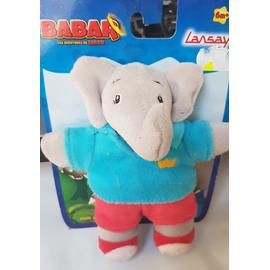 Peluche Babar Lansay - Promos Soldes Hiver 2024