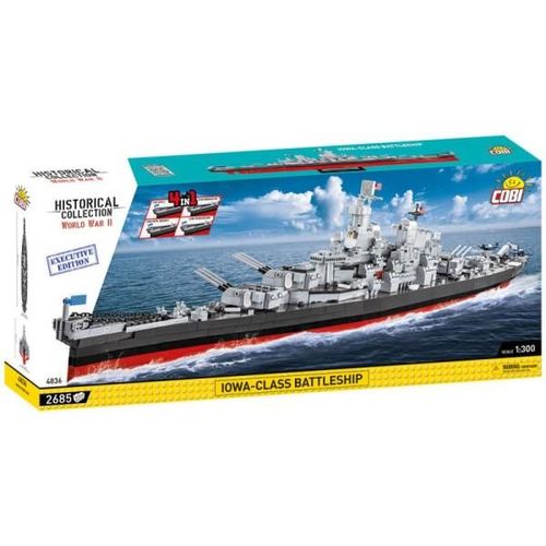 Cobi 4836 - Iowa-Class Battleship Executive Edition