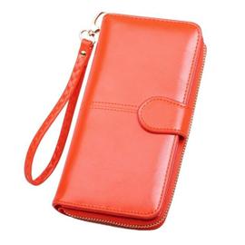 Porte-monnaie de luxe pour femmes, pochette à loquet, fermeture