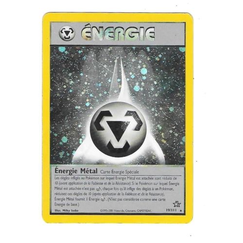 Énergie Metal 19/111 - Wizards : Neo Genesis - Rare Holo "Cosmos"