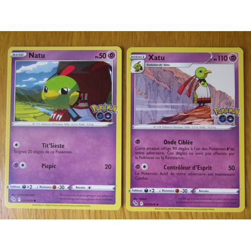 Natu 032/078 + Xatu 033/078 - Pokemon Go