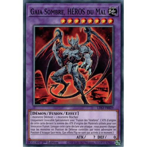 Yu Gi Oh Lds3 Fr029 Gaia Sombre Héros Du Mal