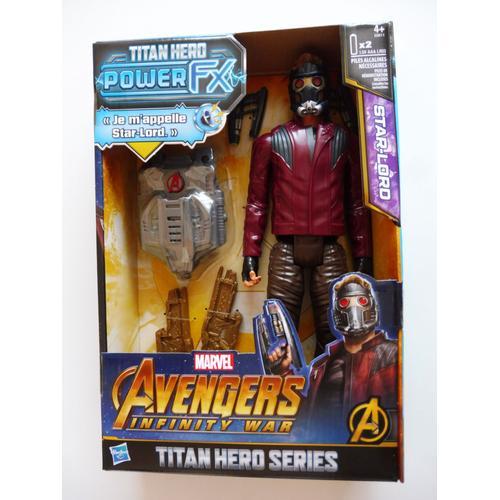 Figurine Star-Lord (30 Cm) - Marvel Avengers Infinity War - Titan Hero Series Power Fx - Hasbro