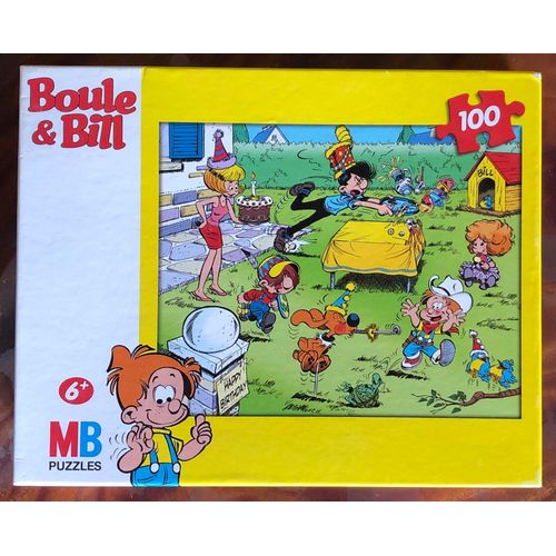 Puzzle Boule Et Bill 100 Pièces, Roba, Bd, Bande Dessinée, Figurine