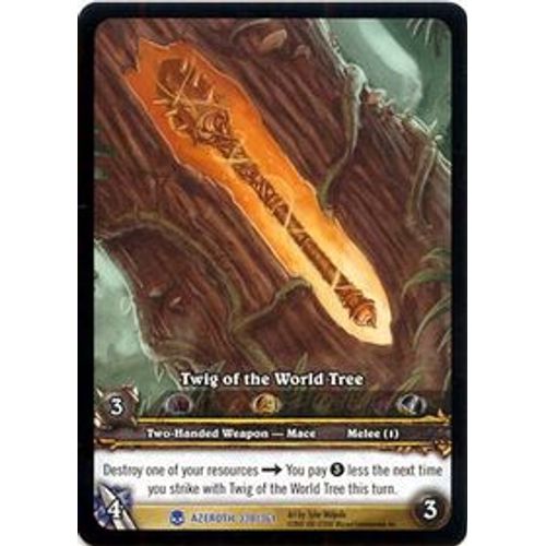 World Of Warcraft Twig Of The World Tree Azeroth 338/361 Vo