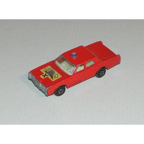 Mercury Matchbox Lesney N°59 Or 73 - Voiture De Pompier