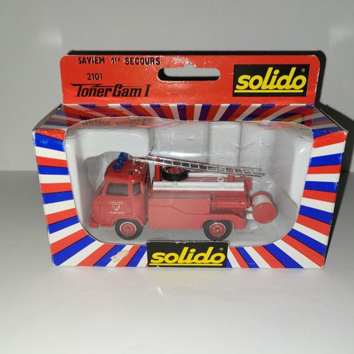 Saviem Camion De Pompiers Solido Made In France
