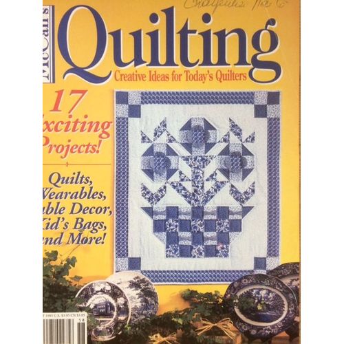Quilting - 17 Projects - Mc Call's - Sept 1993