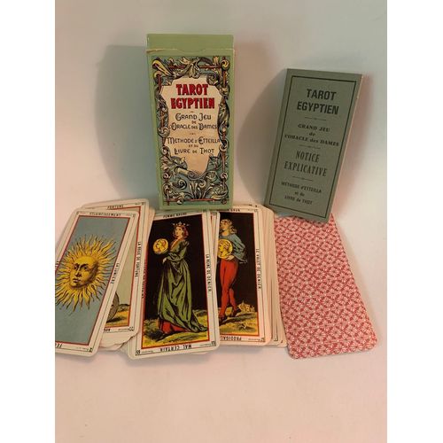 Tarot Égyptien Grand Jeu De L¿Oracle Des Dames Méthode Etteilla Et Du Livre De Thot