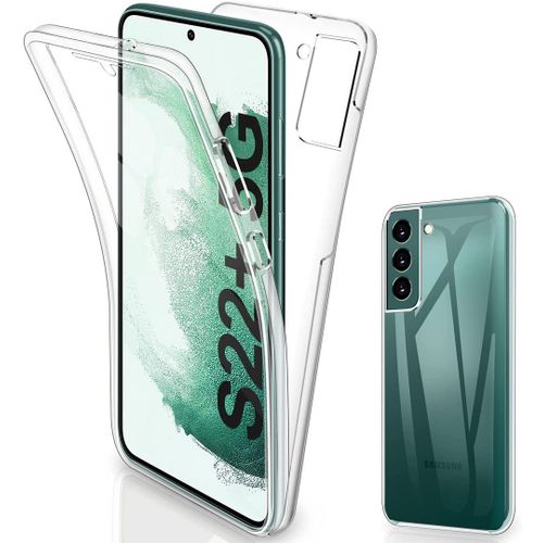 Coque Pour Samsung S22 Plus (6.6'') Integrale Anti-Choc Tpu Protection 360 Degre Souple Transparente