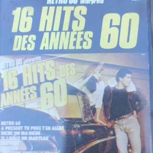 Cassette Audio 16 Hits Des Années 60 - Les Tréteaux International 