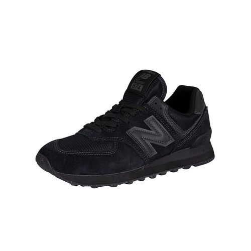 New Balance Pour Des Hommes Baskets En Daim 574 Core, Noir - 46 1/2
