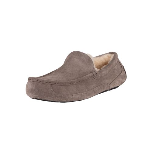 Ugg Pour Des Hommes Chaussons En Daim Ascot, Gris - 41