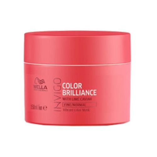 Masque Color Brilliance Cheveux Fins Invigo Wella 150ml 