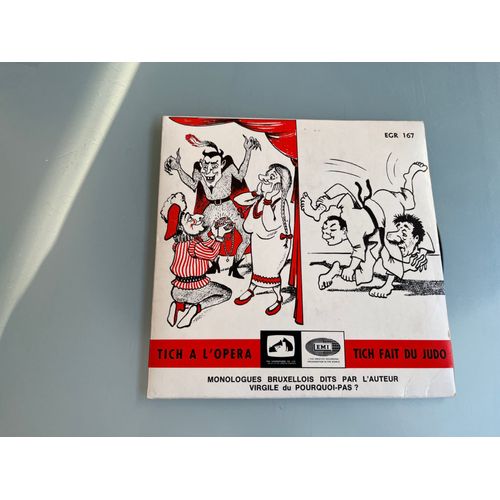 Disque 45 T. Virgile " Tich À L'opéra"