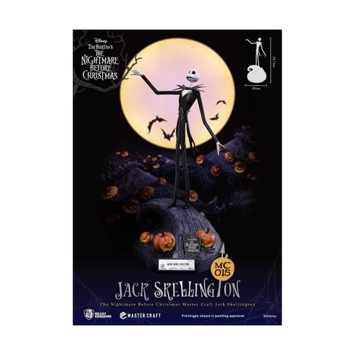 L'étrange Noël De Monsieur Jack - Statuette Master Craft Jack Skellington 40 Cm