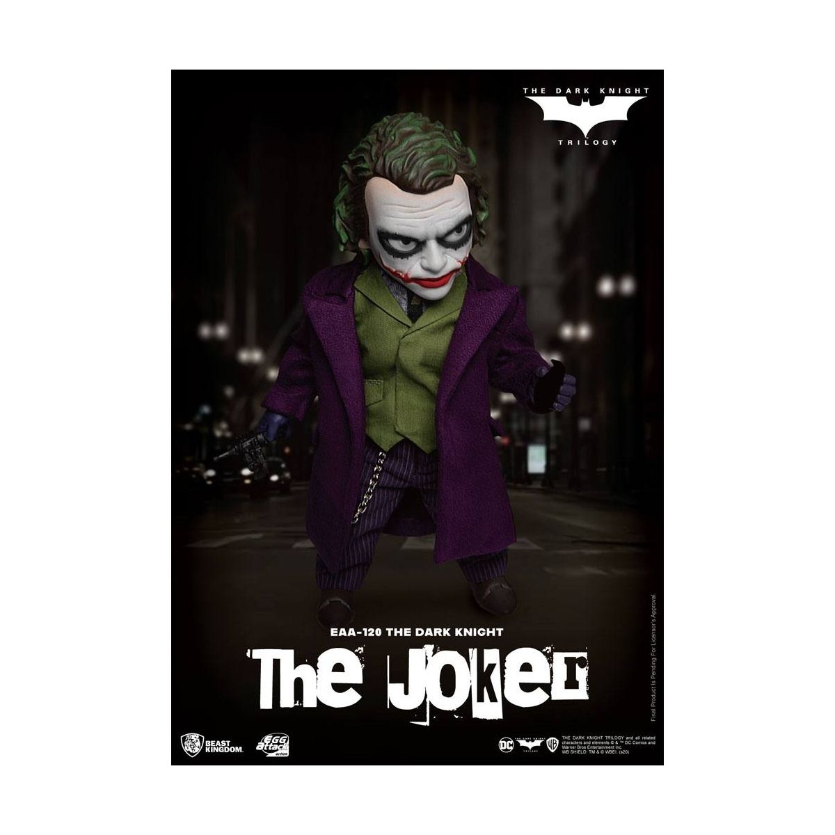 Batman The Dark Knight - Figurine Egg Attack Action The Joker 17 Cm