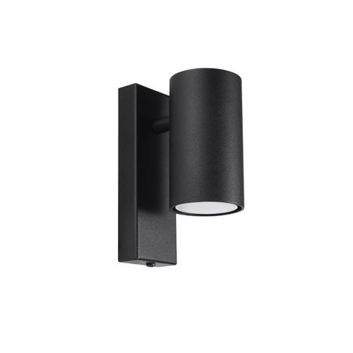 Sollux Lighting Utti Spot Simple, Noir, 1x Gu10