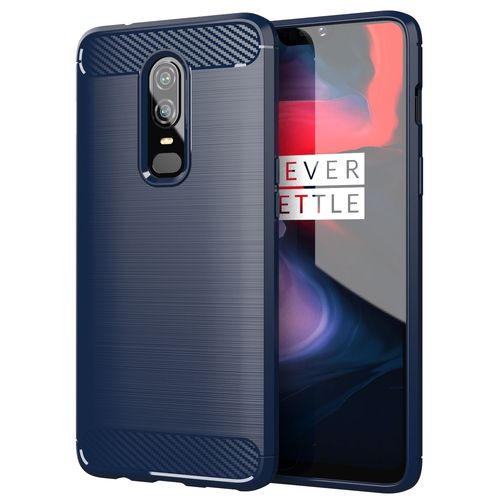 Coque Oneplus 6,Etui Pour Oneplus 6,Etui En Silicone Pour Oneplus 6,Convient A La Coque Oneplus 6,Bleu