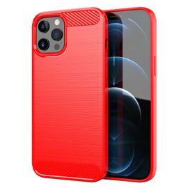 Coque Iphone 12 Pro Max,Etui Pour Iphone 12 Pro Max,Etui En Silicone Pour Iphone 12 Pro Max,Convient A La Coque Iphone 12 Pro Max,Rouge