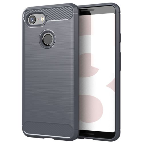 Coque Google Pixel 3,Etui Pour Google Pixel 3,Etui En Silicone Pour Google Pixel 3,Convient A La Coque Google Pixel 3,Gris