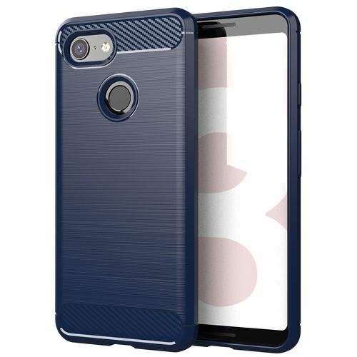Coque Google Pixel 3,Etui Pour Google Pixel 3,Etui En Silicone Pour Google Pixel 3,Convient A La Coque Google Pixel 3,Bleu