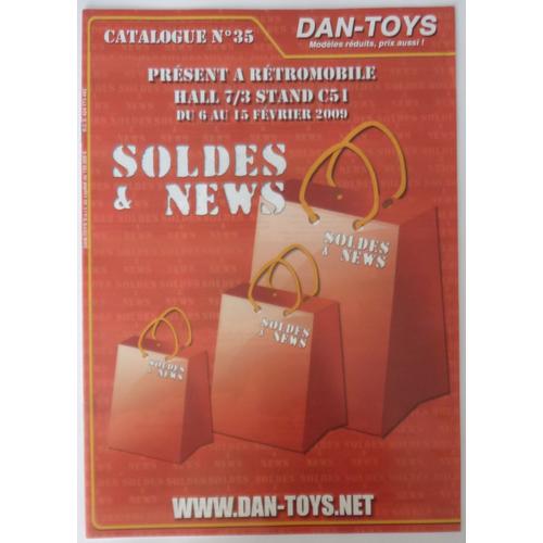 Dan-Toys Catalogue N°35 De Rétromobile 2009