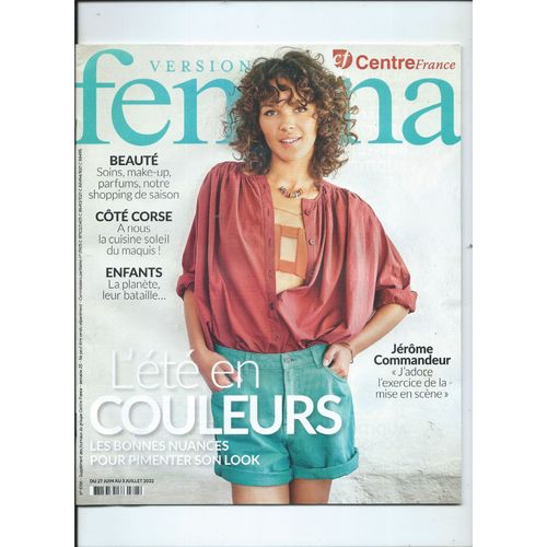 Version Fémina Centre France 27/06/2022 Jérôme Commandeur, Charlotte Gainsbourg, Louis Bertignac, Regina Spektor